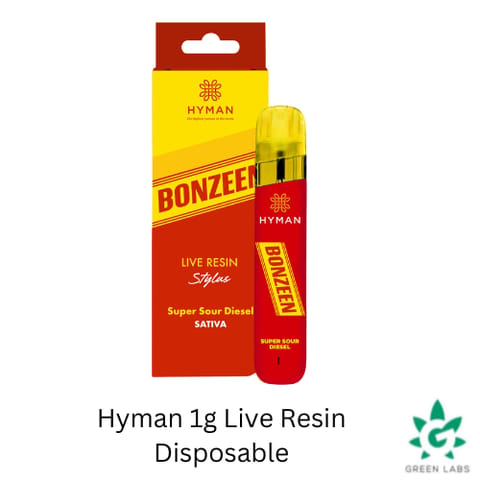(REC) HYMAN - 1g Live Resin Stylus - Bonzeen