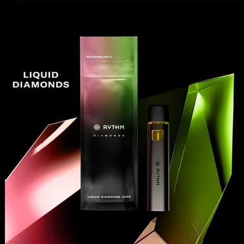 Rythm Pen (Liquid Diamonds) 1000mg - Durban Poison (Sativa Dominant)