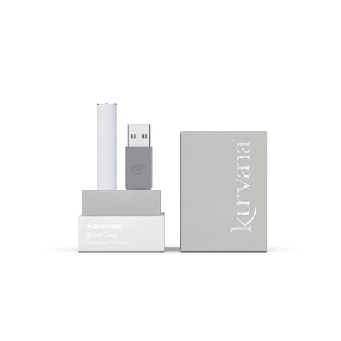 KURVANA - 510 BATTERY - BUTTONLESS GREY - 1PC