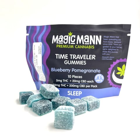 Blueberry Pomegranate 50mg Sleep Gummies