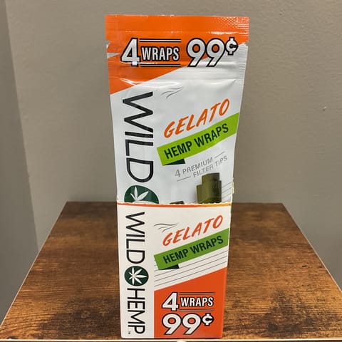 Wild Hemp Gelato Hemp Wraps