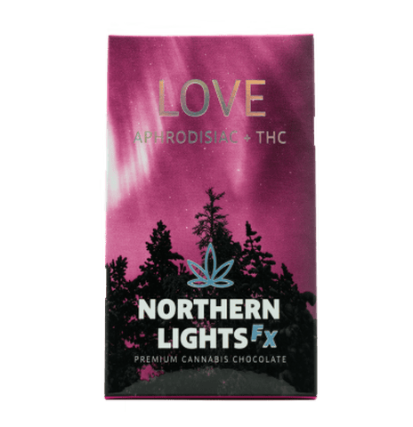 Love - Northern Lights FX - Chocolate Bar - Hybrid - 200mg**