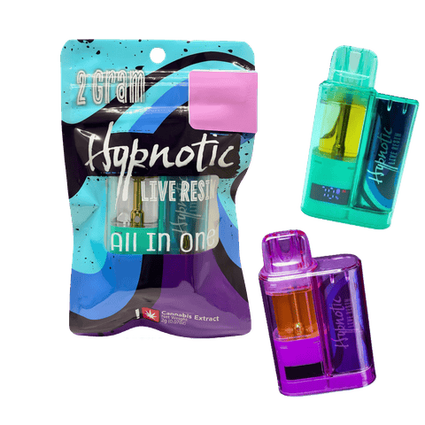 HYPNOTIC | LIVE RESIN CARTRIDGE | KANDYLAND | SATIVA | 2 GRAMS | DISPOSABLE