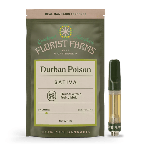 Durban Poison 1g 510 vape cartridge
