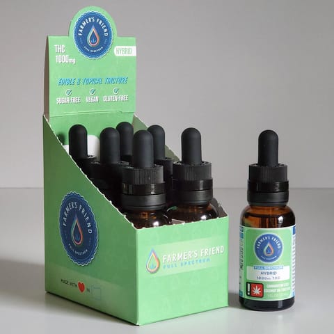 THC Hybrid 1oz Tincture (Farmer's Friend)