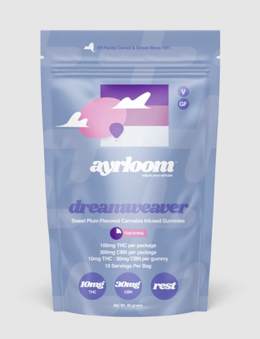 Ayrloom | Dreamweaver | 3:1 | 10MG THC : 30MG CBN 10 Pack