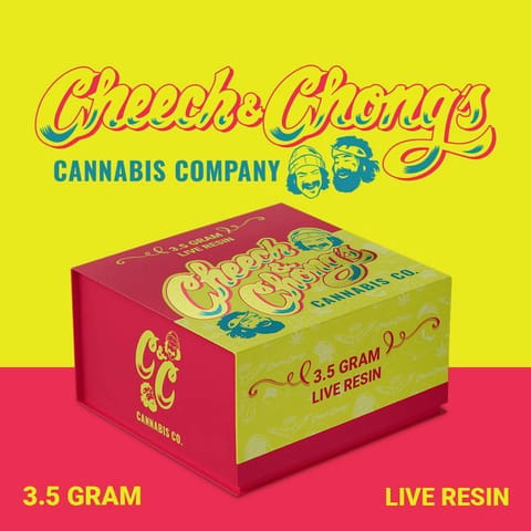Banana Acai Mints 3.5g Live Resin Bucket | Cheech & Chong