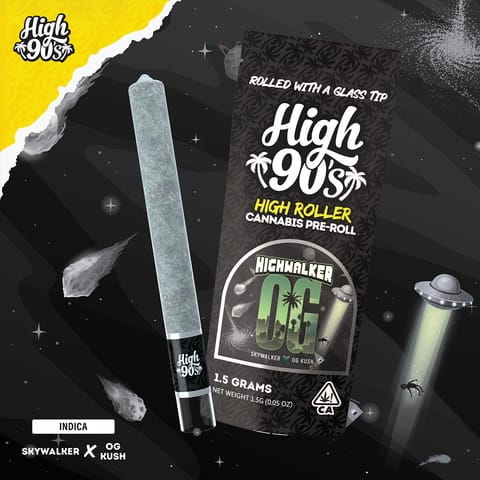 High 90's | Highwalker OG | Preroll | Indica | 1.5g