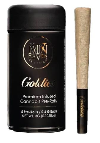 Maven | Chrome dome | Infused Preroll | Indica | 3g | 5pk