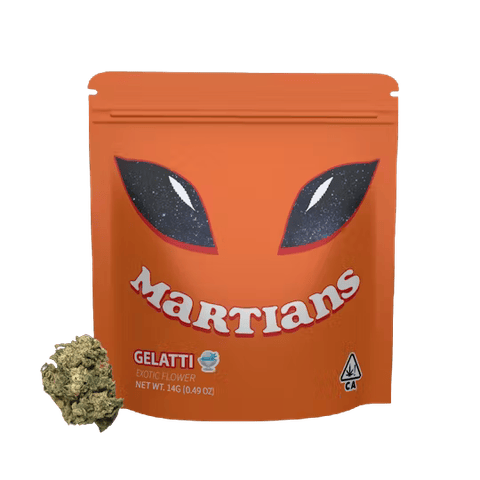 MARTIANS - SUNGROWN FLOWER - GELATTI - 14G