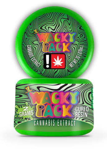 Wacky Pack | Zkittlez | 2G | Cured Resin Sauce | Dab