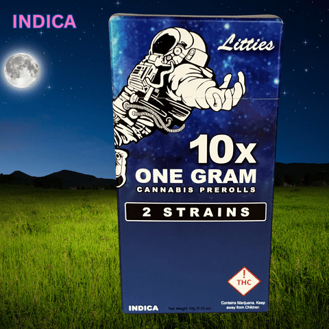 Litties | 10 PK - Indica | Cherry Rage & Georgia Pie