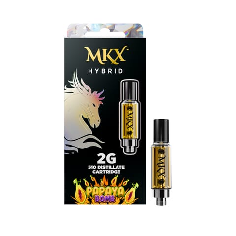 MKX - 2 Gram 510 Thread Carts - Papaya Bomb - Hybrid