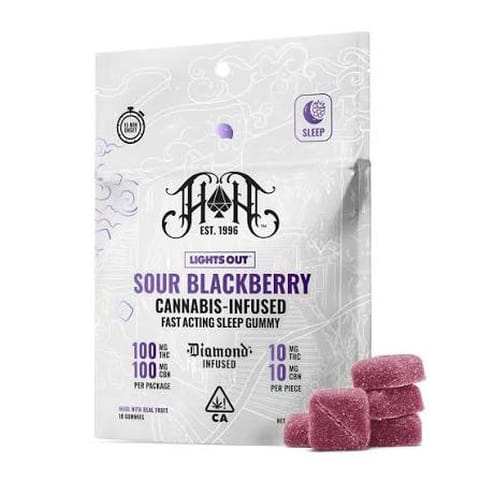 Heavy hitters | Sour blackberry | Fats acting | 100mg