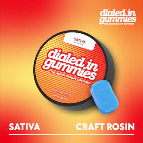 Dialed In Gummies Rosin - Sativa