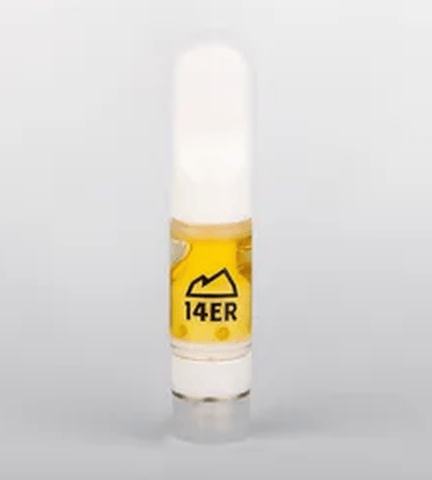 14'er Live Rosin 0.5g Cart - Papaya Cake