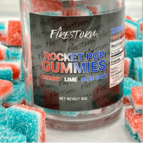 Firestorm | Rocket Pop Gummies 200mg