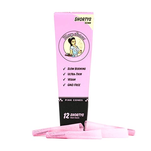 Blazy Susan Pink Shorty 53mm Cones 12pk