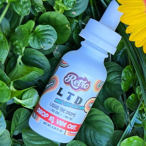 Retro LTD Tincture | High CBD 50mg Med