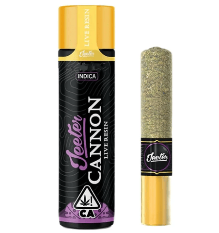 Jeeter | Cannon | Wedding Glto | Live Resin Infused Preroll | Indica | 1.3g