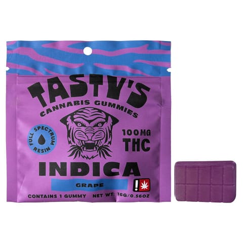 Grape Gummy 100mg (Tasty's)