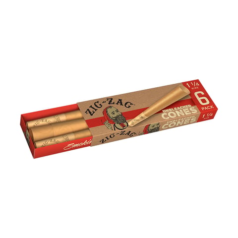 Unbleached Cones | 1 1/4 | Zig-Zag
