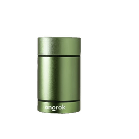 Aluminum Storage Jar- Green