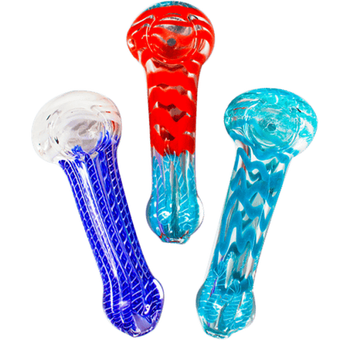 High Mountain Imports | 4.5" Assorted  Glass  Pipes