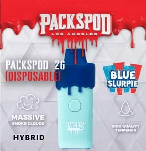 Blue Slurpie Disposable 2G