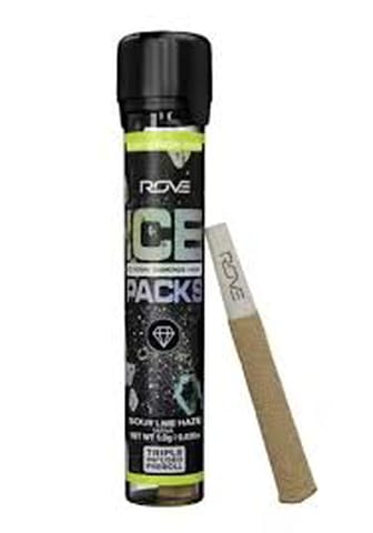 Sour Lime Haze 1g Rosin Infused Pre-roll | Rove