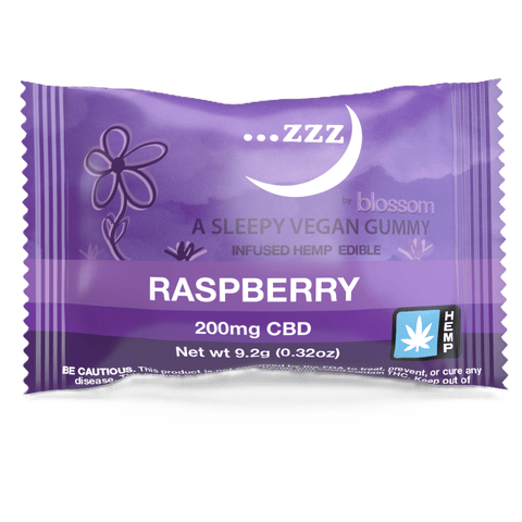 ANGEL | BLOSSOM | HEMP GUMMY | CBD | RASPBERRY | 200MG TOTAL | 1 PIECE