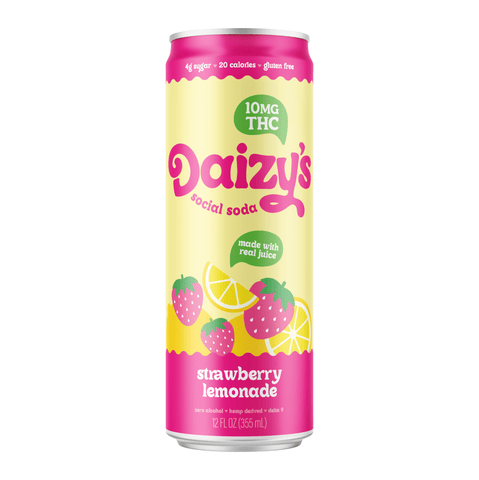 Daizy's Social Soda - Strawberry Lemonade 10mg