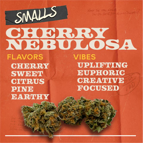 Cherry Nebulosa - 7g Smalls Flower