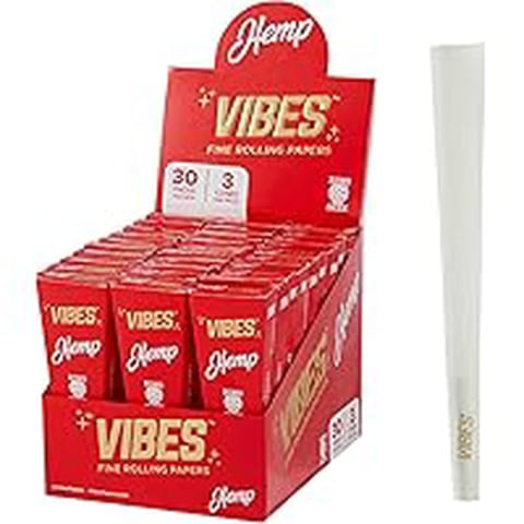 Vibes Cones 6pk - Hemp