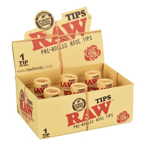 RAW Pre-Rolled Rose Tip
