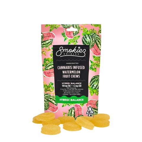 KB - SMOKIEZ - THC GUMMY - SWEET WATERMELON - 100MG