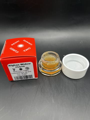 Bobsled | Afghan Widow Cured Resin | 2g