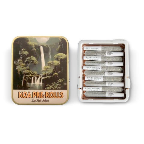 KOA Live Resin Infused Prerolls (10 x 3.5g) - Hybrid