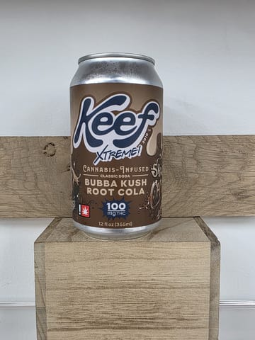 Keef Soda | Bubba Kush Root Cola | 100mg