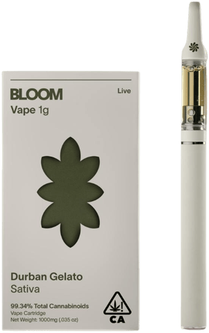 BLOOM - LIVE RESIN VAPE - DURBAN GELATO - 1G