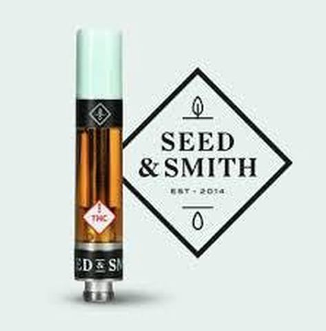 Tekeze 1g Live Resin Vape Cartridge by Seed & Smith | Golden Rookie