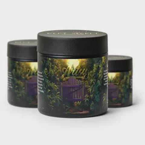 Artsy Cannabis Eighth Jars | Kept Secret 3.5g Rec - | Eighth