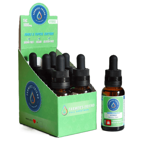 TINCTURE | THC | HYBRID | 1000MG | 1 FL/OZ