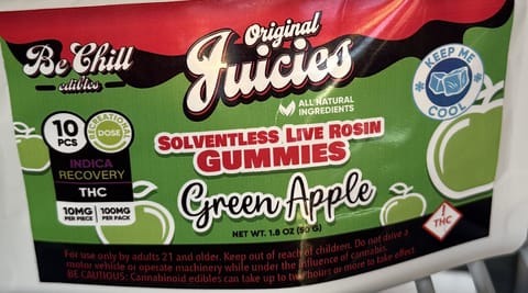 OG Juicies | Green Apple LR | Edible | 100mg