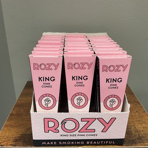 Rozy King Size Pink Cones