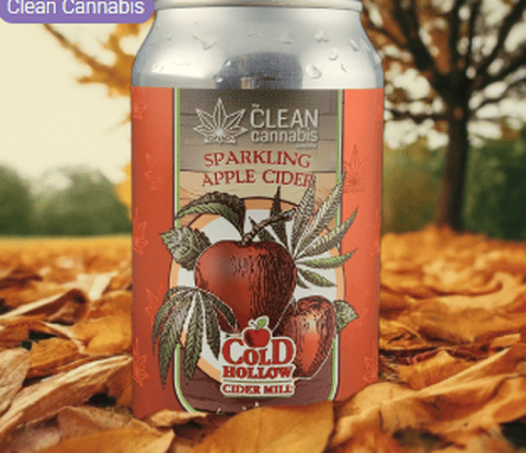 Cold Hollow Sparkling Cider 10mg THC