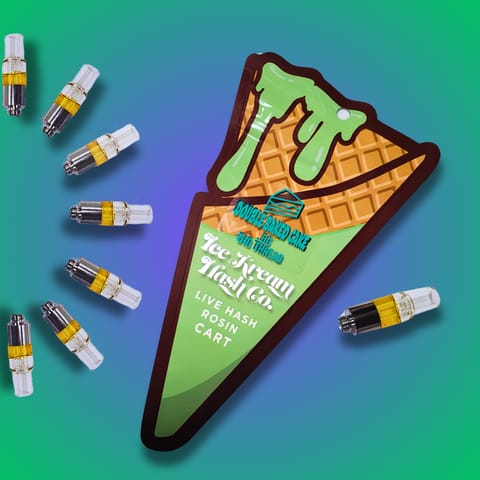IKHCO | Double Baked Cake | Live Rosin | 510 Cart | .5g