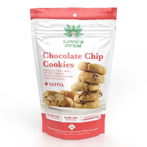 Love's Oven Cookie | Chocolate Chip Sativa 100mg Rec