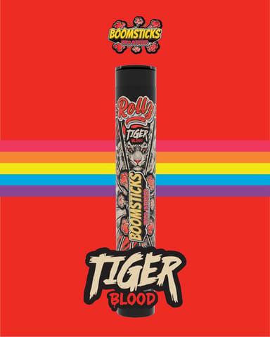 Rollz | Boomsticks Tiger Blood 1g THCa Infused