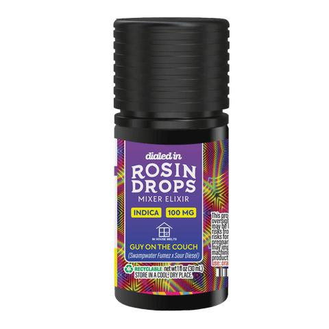 Dialed In...Rosin Drops (I) Guy on the Couch 100mg